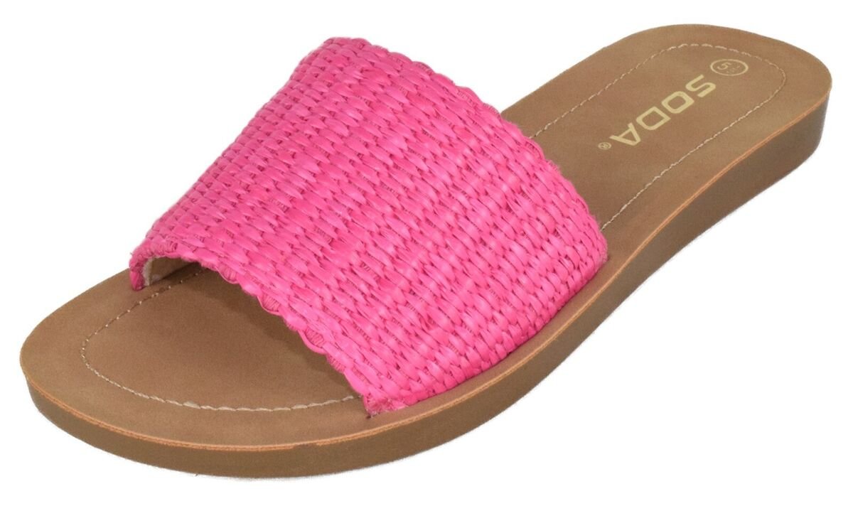 Soda Efron Slide Sandals & Flip Flops