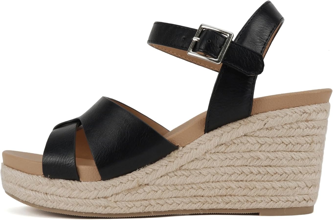 Soda Tye Espadrille Wedge Sandals